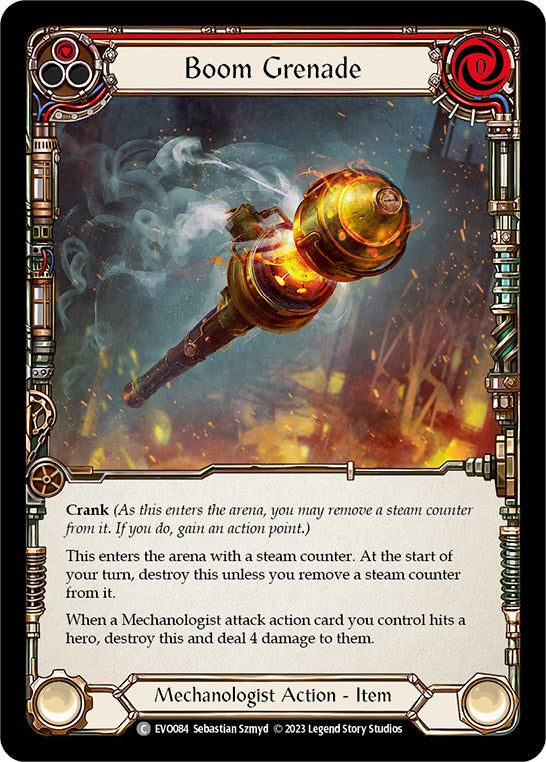 Boom Grenade (Red) [EVO084] (Bright Lights) | Good Games Morley