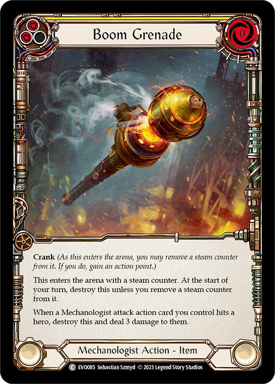Boom Grenade (Yellow) [EVO085] (Bright Lights) | Good Games Morley