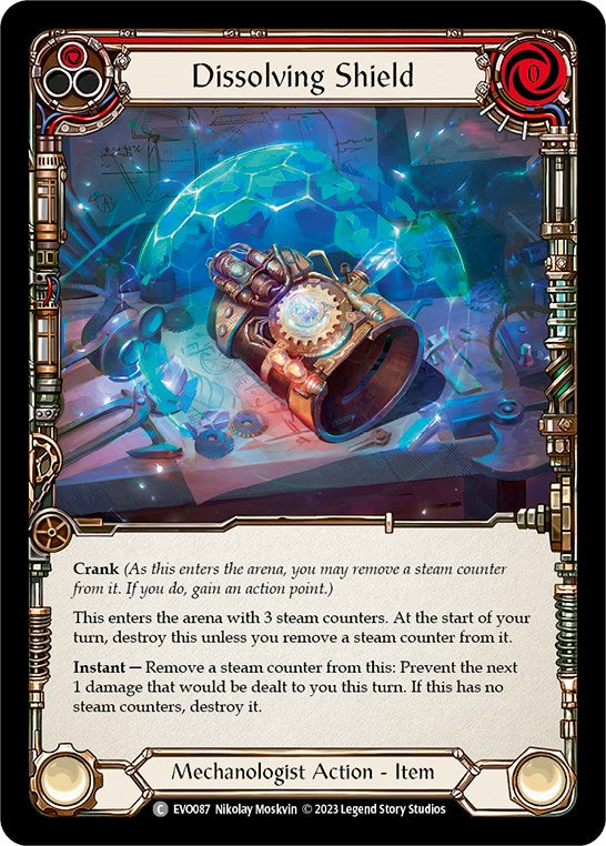Dissolving Shield (Red) [EVO087] (Bright Lights) | Good Games Morley