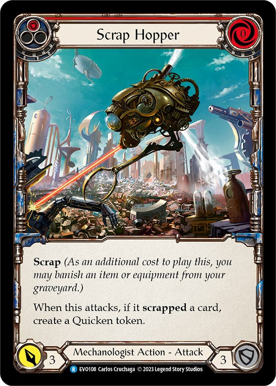 Scrap Hopper (Red) [EVO108] (Bright Lights) | Good Games Morley