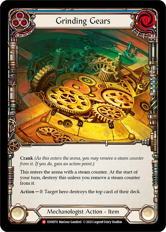 Grinding Gears [EVO070] (Bright Lights)  Rainbow Foil | Good Games Morley
