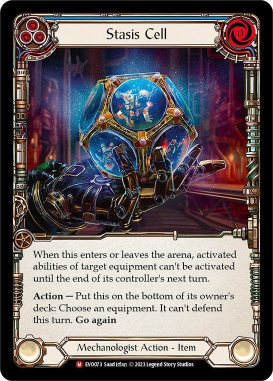 Stasis Cell [EVO073] (Bright Lights)  Rainbow Foil | Good Games Morley