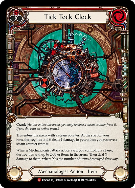 Tick Tock Clock [EVO074] (Bright Lights) | Good Games Morley