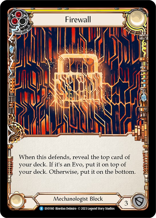 Firewall (Yellow) [EVO160] (Bright Lights) | Good Games Morley