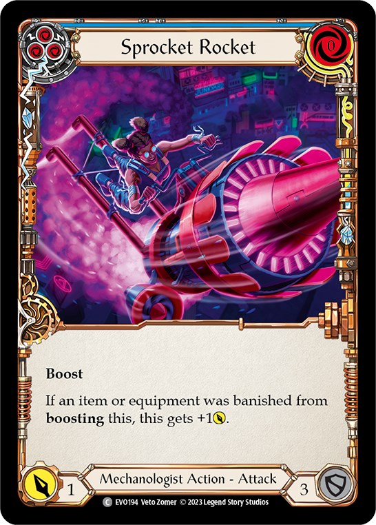 Sprocket Rocket (Blue) [EVO194] (Bright Lights) | Good Games Morley