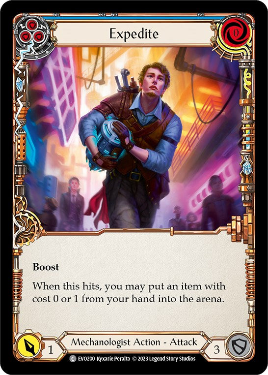 Expedite (Blue) [EVO200] (Bright Lights) | Good Games Morley