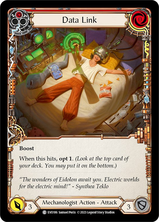 Data Link (Red) [EVO186] (Bright Lights) | Good Games Morley