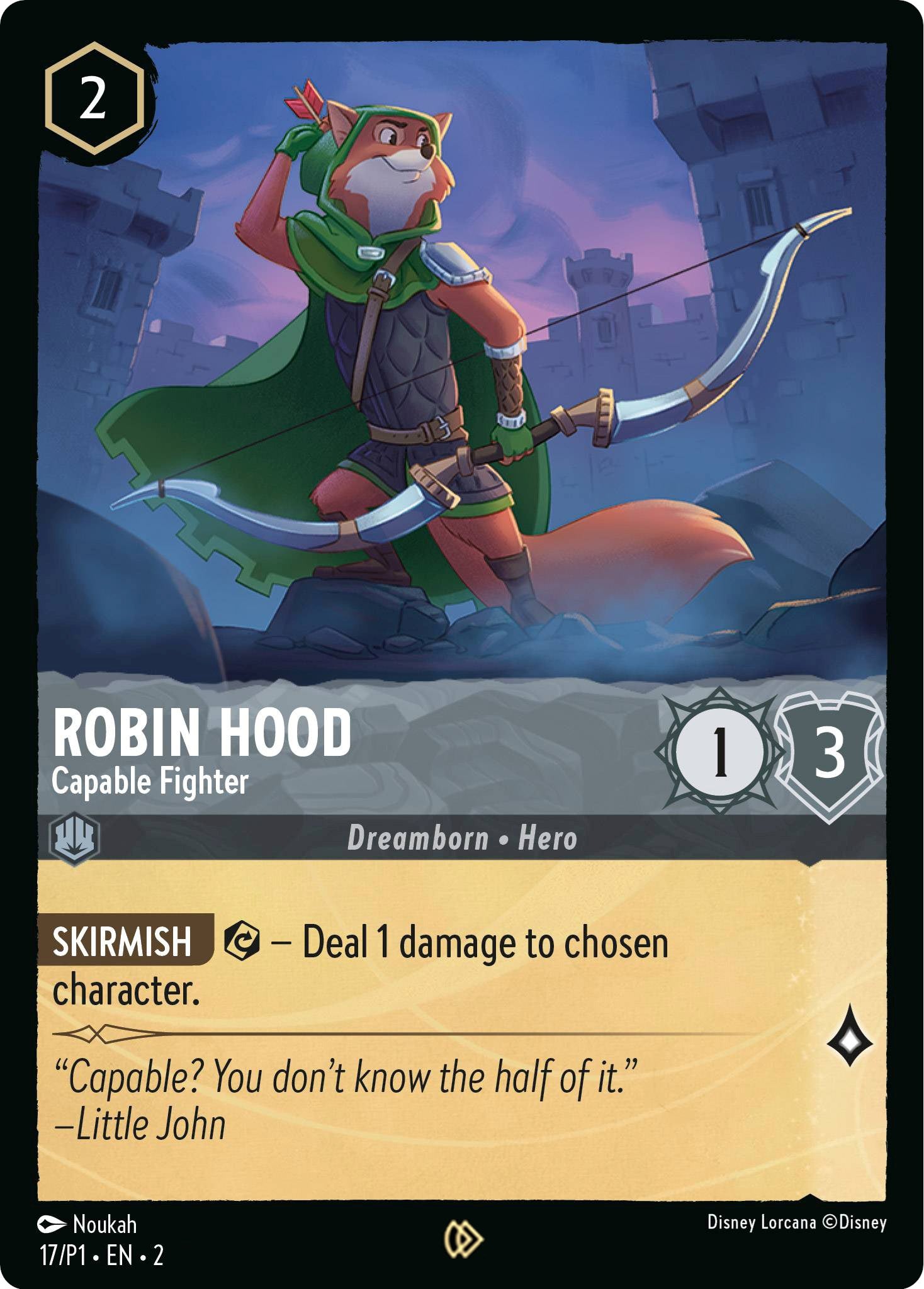 Robin Hood - Capable Fighter (17) [Promo Cards] | Good Games Morley