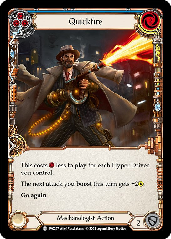 Quickfire (Blue) [EVO227] (Bright Lights) | Good Games Morley