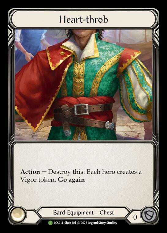 Heart-throb [LGS14] (Promo)  Rainbow Foil | Good Games Morley