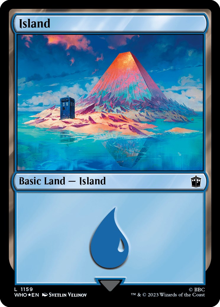 Island (1159) (Surge Foil) [Doctor Who] | Good Games Morley