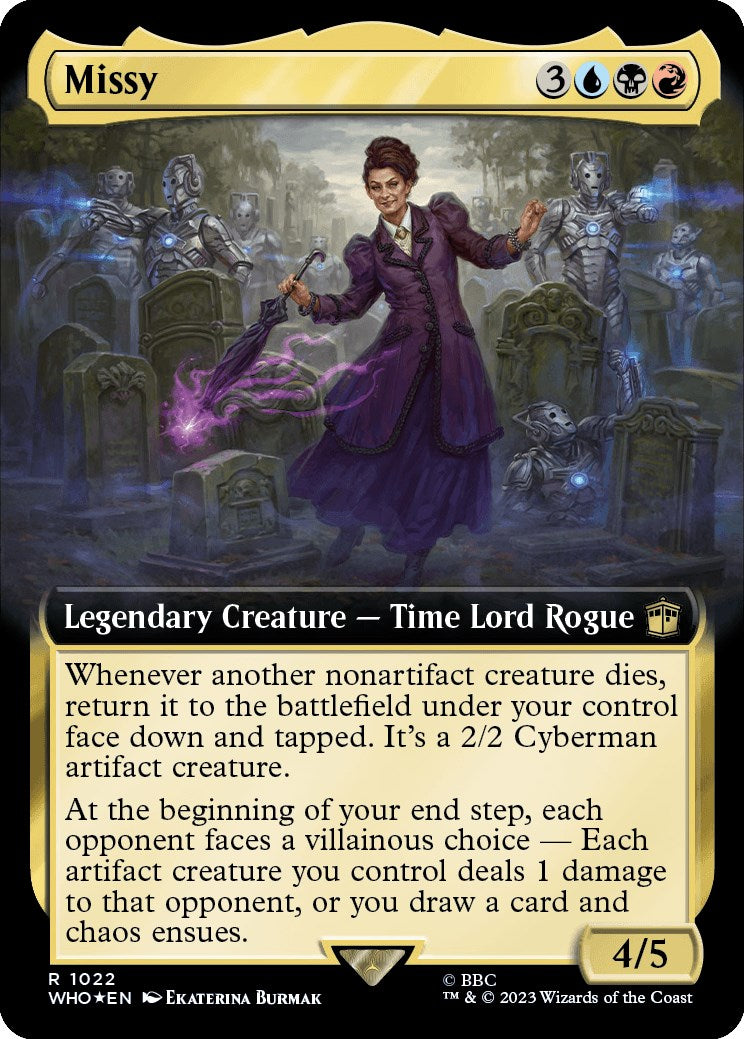 Missy (Extended Art) (Surge Foil) [Doctor Who] | Good Games Morley