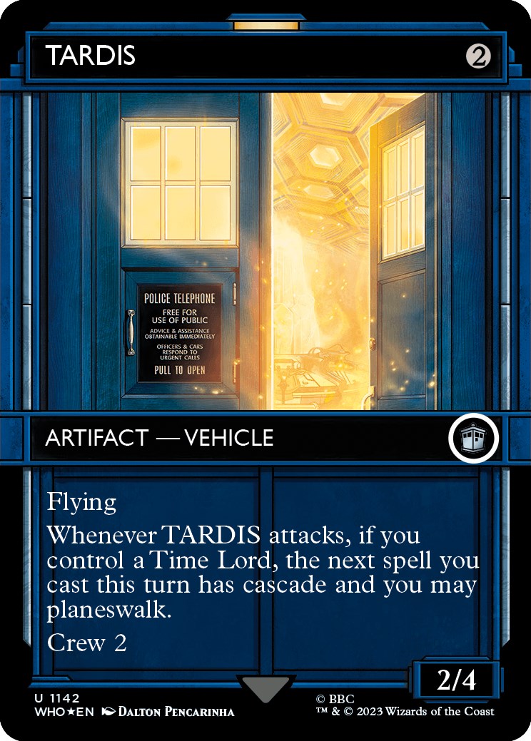 TARDIS (Showcase) (Surge Foil) [Doctor Who] | Good Games Morley