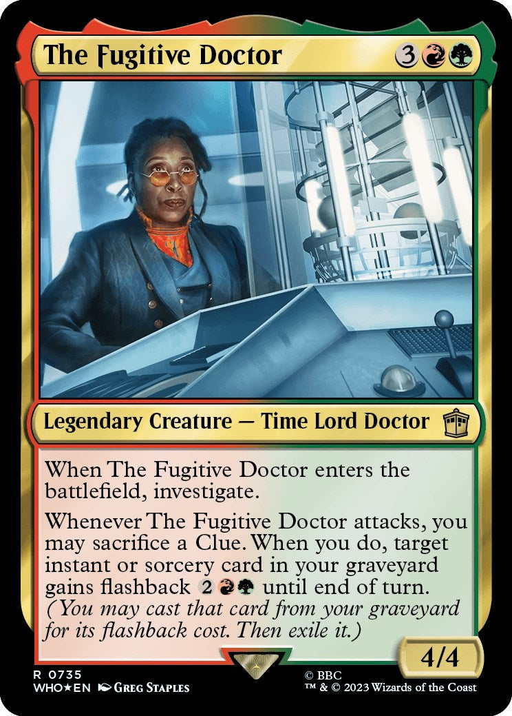The Fugitive Doctor (Surge Foil) [Doctor Who] | Good Games Morley