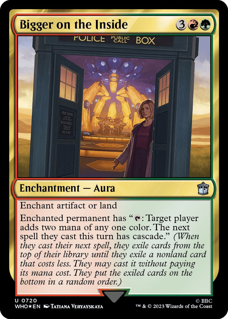 Bigger on the Inside (Surge Foil) [Doctor Who] | Good Games Morley