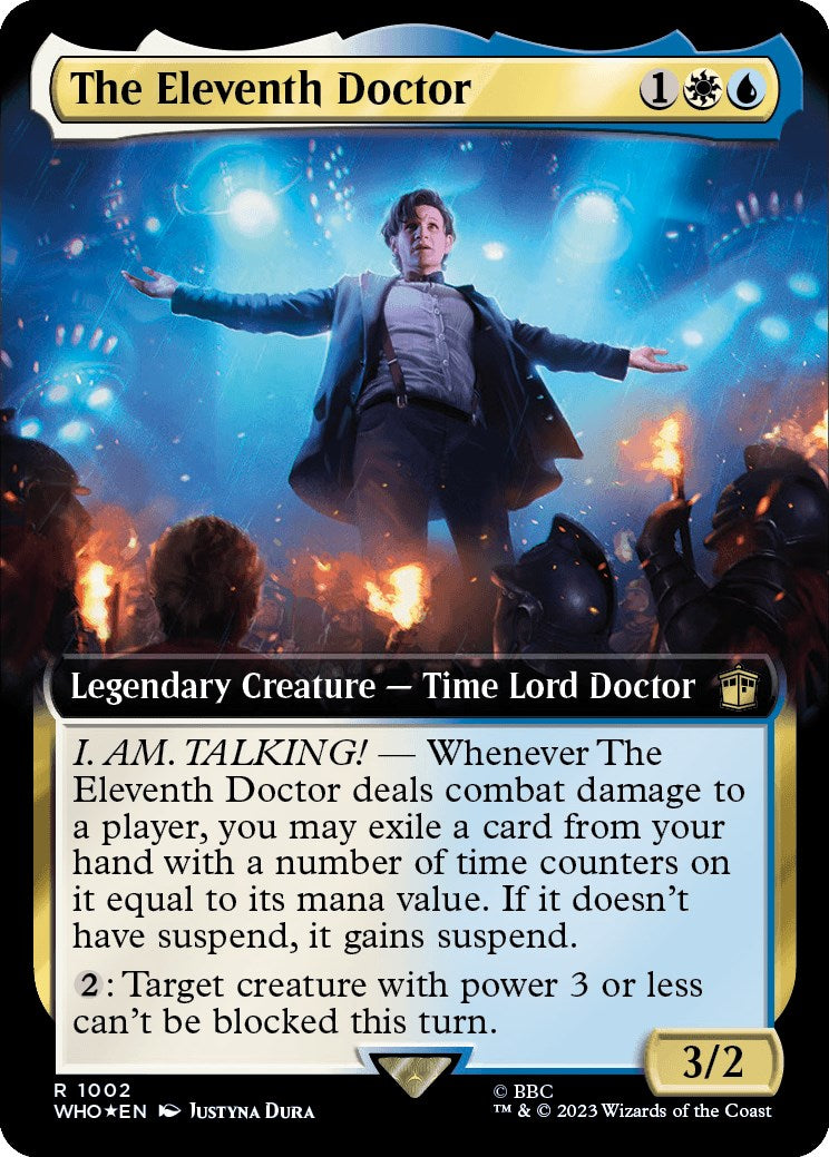 The Eleventh Doctor (Extended Art) (Surge Foil) [Doctor Who] | Good Games Morley