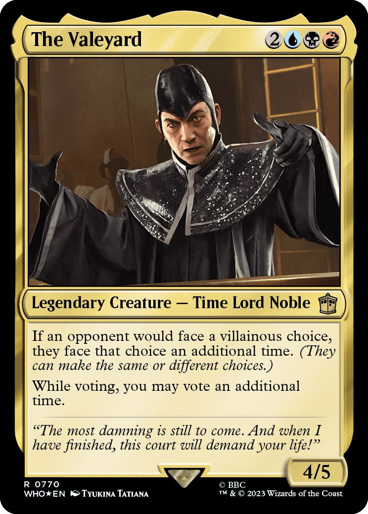 The Valeyard (Surge Foil) [Doctor Who] | Good Games Morley