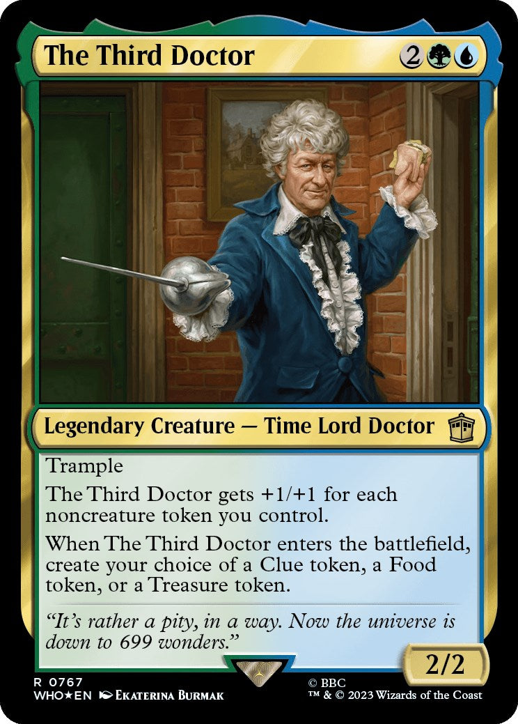 The Third Doctor (Surge Foil) [Doctor Who] | Good Games Morley