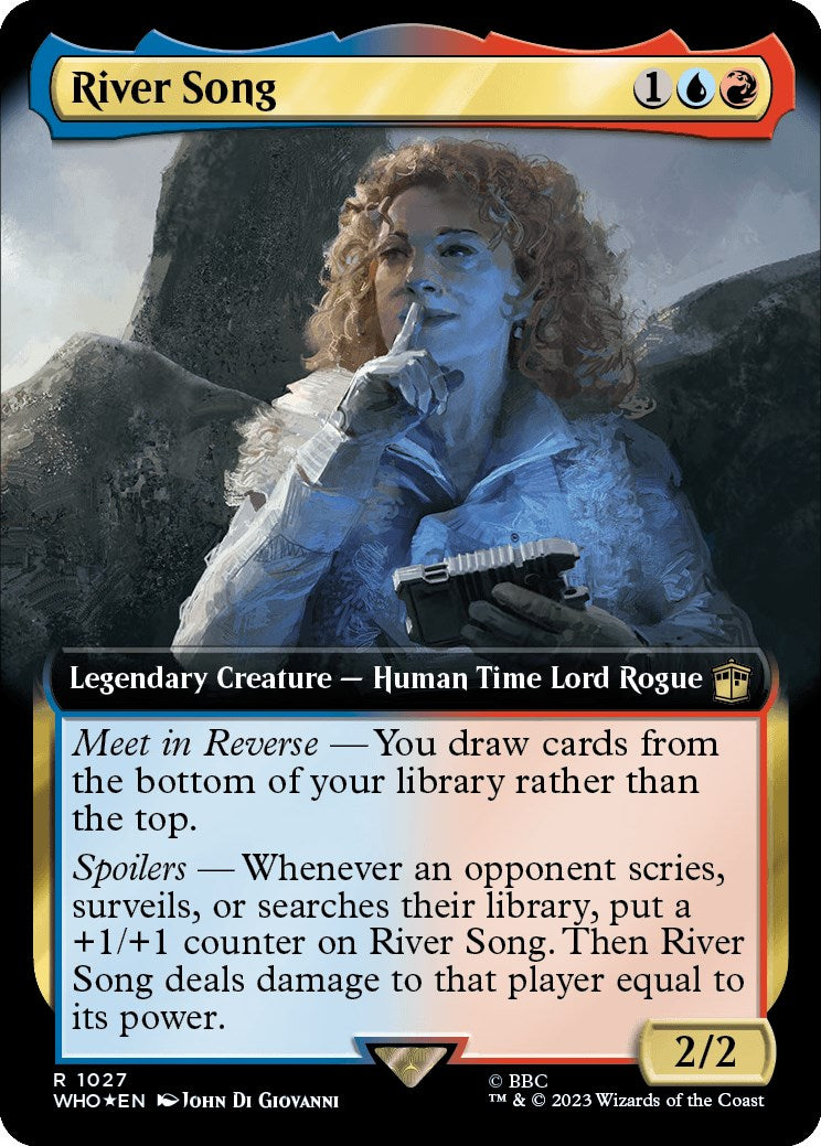 River Song (Extended Art) (Surge Foil) [Doctor Who] | Good Games Morley