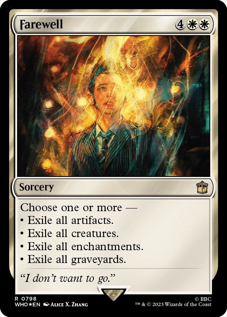 Farewell (Surge Foil) [Doctor Who] | Good Games Morley