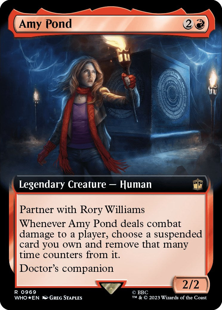 Amy Pond (Extended Art) (Surge Foil) [Doctor Who] | Good Games Morley