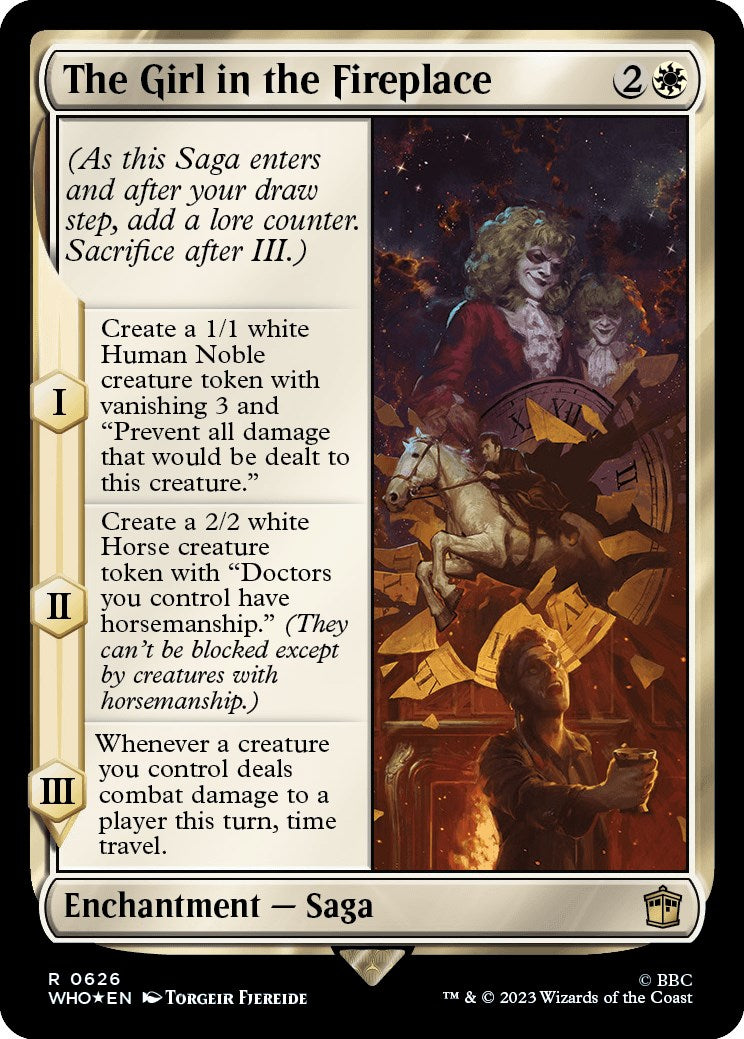 The Girl in the Fireplace (Surge Foil) [Doctor Who] | Good Games Morley