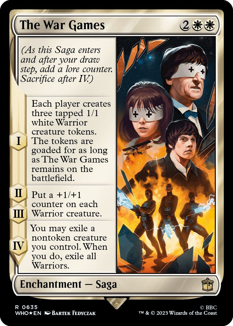 The War Games (Surge Foil) [Doctor Who] | Good Games Morley