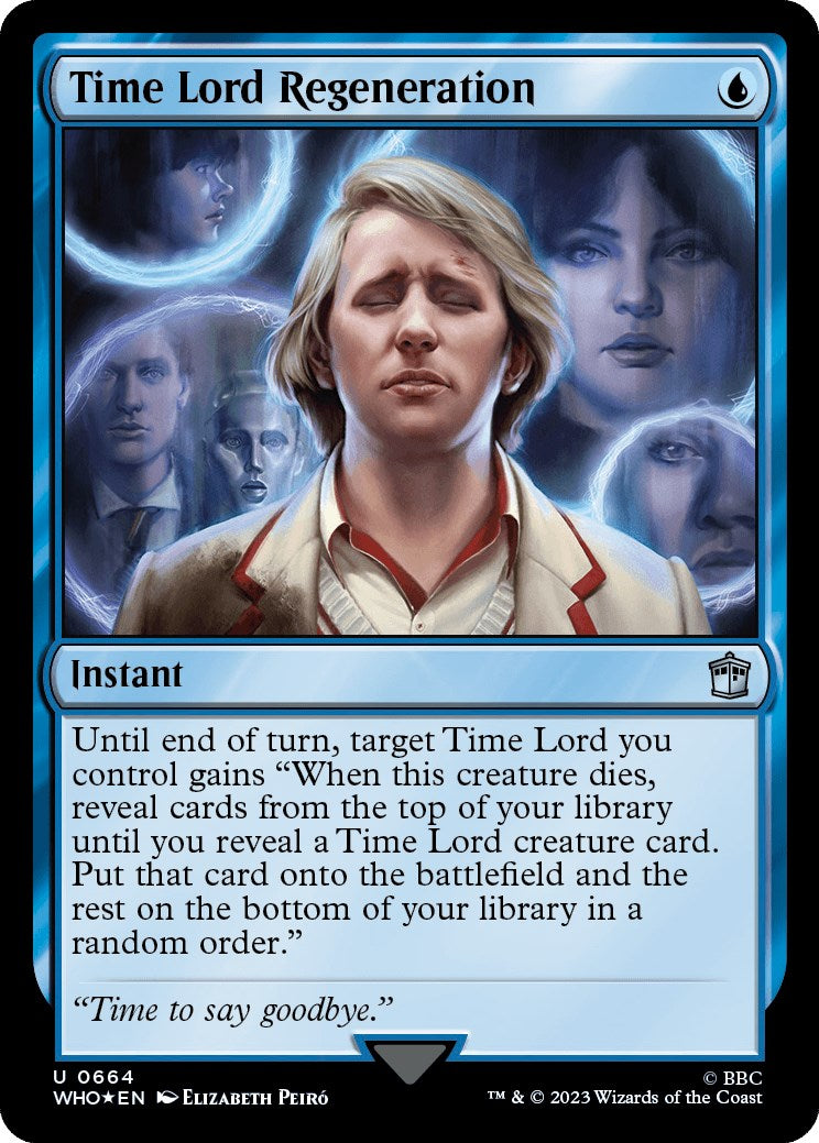 Time Lord Regeneration (Surge Foil) [Doctor Who] | Good Games Morley