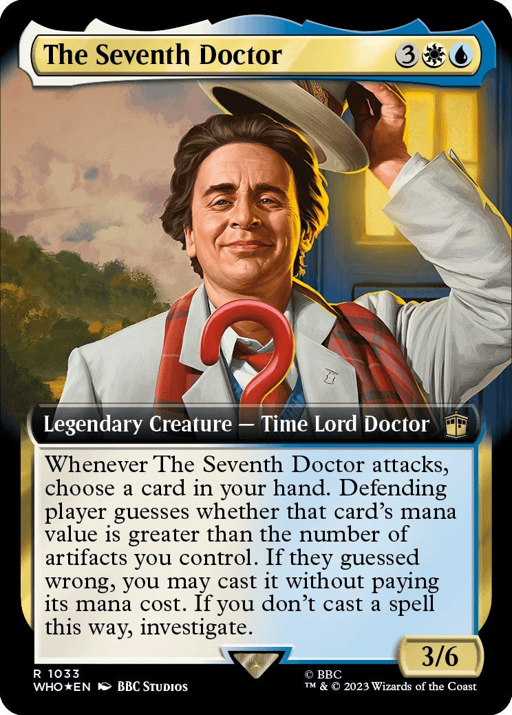 The Seventh Doctor (Extended Art) (Surge Foil) [Doctor Who] | Good Games Morley