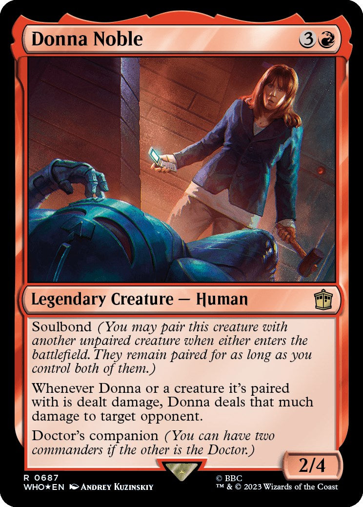 Donna Noble (Surge Foil) [Doctor Who] | Good Games Morley
