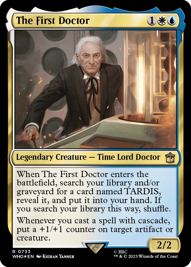 The First Doctor (Surge Foil) [Doctor Who] | Good Games Morley