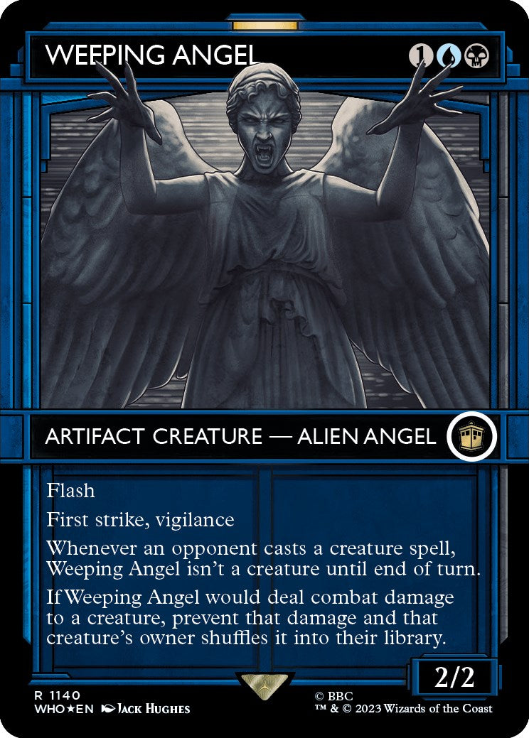 Weeping Angel (Showcase) (Surge Foil) [Doctor Who] | Good Games Morley