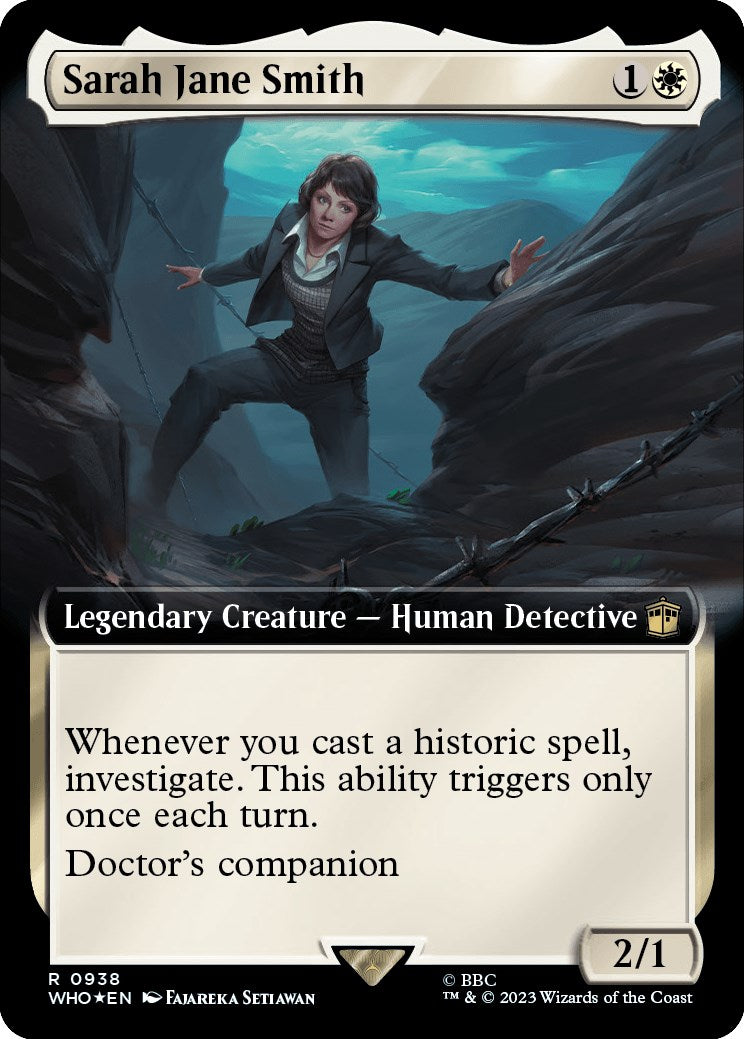 Sarah Jane Smith (Extended Art) (Surge Foil) [Doctor Who] | Good Games Morley