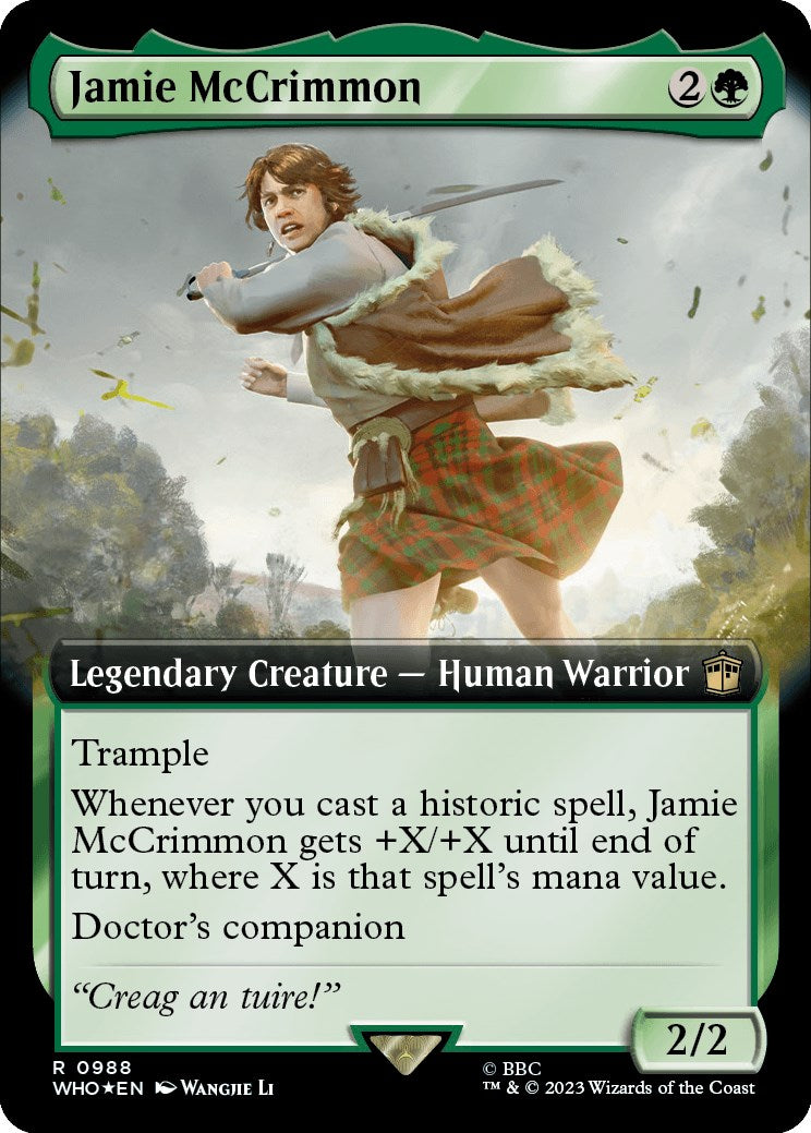 Jamie McCrimmon (Extended Art) (Surge Foil) [Doctor Who] | Good Games Morley