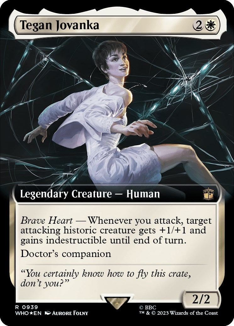 Tegan Jovanka (Extended Art) (Surge Foil) [Doctor Who] | Good Games Morley