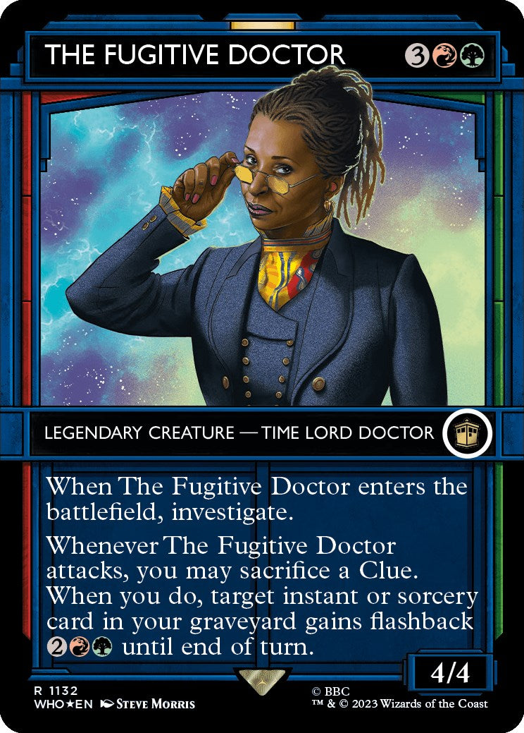 The Fugitive Doctor (Showcase) (Surge Foil) [Doctor Who] | Good Games Morley