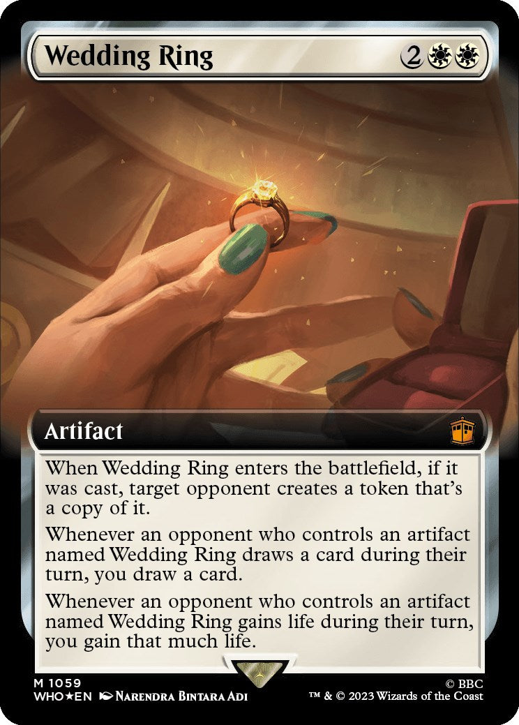 Wedding Ring (Extended Art) (Surge Foil) [Doctor Who] | Good Games Morley