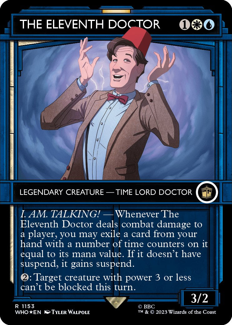 The Eleventh Doctor (Showcase) (Surge Foil) [Doctor Who] | Good Games Morley