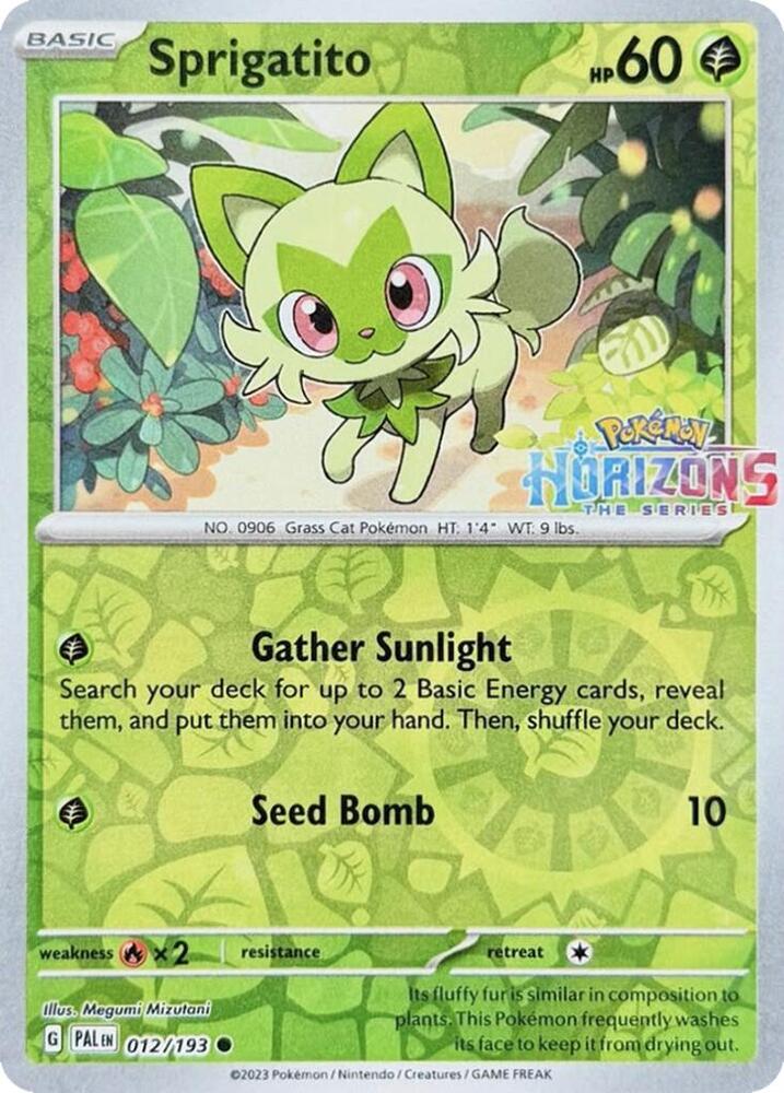 Sprigatito 012/193 (Miscellaneous Cards & Products)  - Reverse Holofoil | Good Games Morley