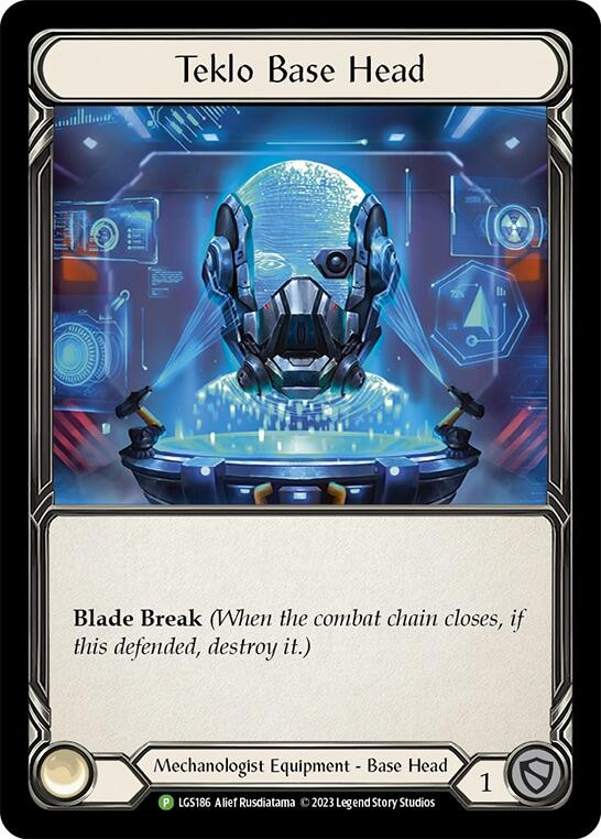Teklo Base Head [LGS186] (Promo)  Cold Foil | Good Games Morley