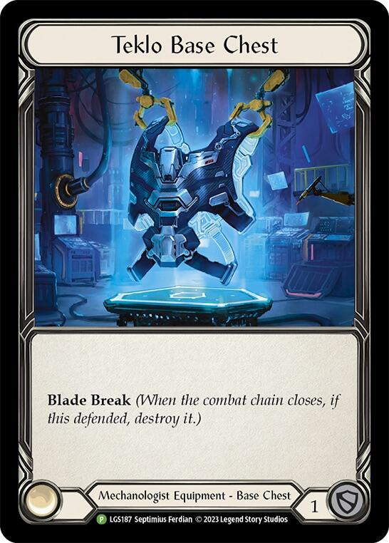 Teklo Base Chest [LGS187] (Promo)  Cold Foil | Good Games Morley
