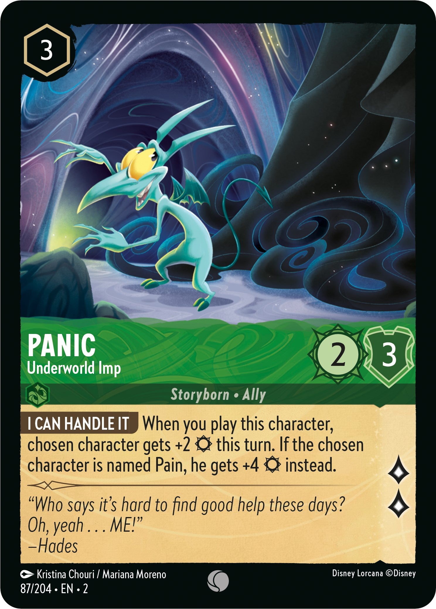 Panic - Underworld Imp (87/204) [Rise of the Floodborn] | Good Games Morley