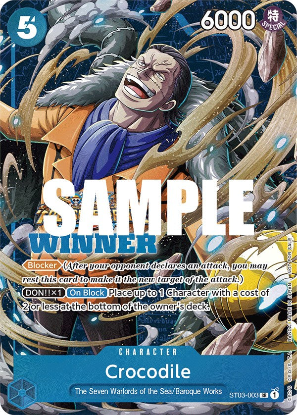 Crocodile (Winner Pack Vol. 5) [One Piece Promotion Cards] | Good Games Morley