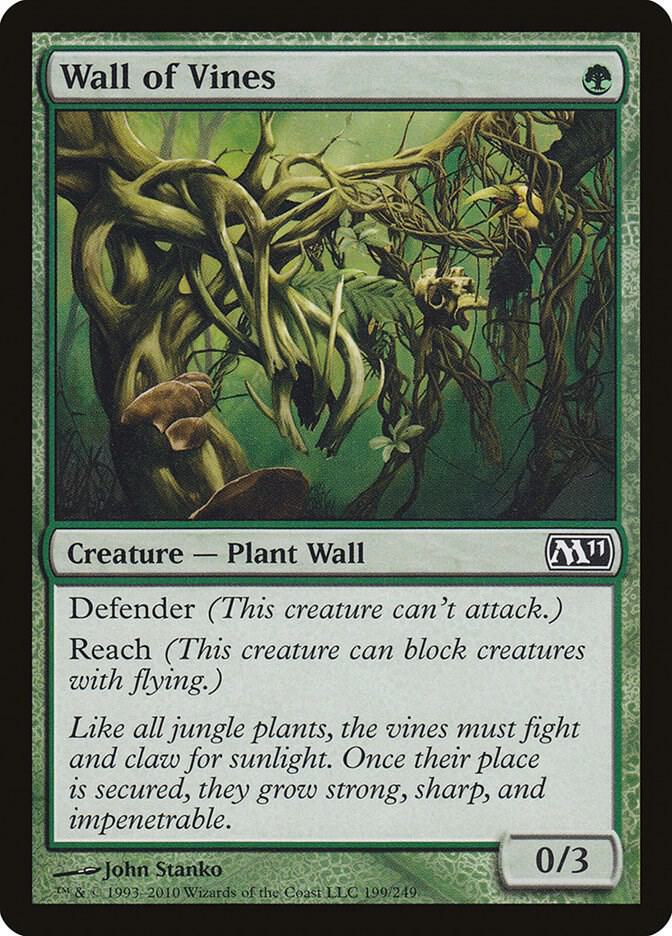 Wall of Vines 199/249 (Magic 2011 (M11))  - Foil | Good Games Morley