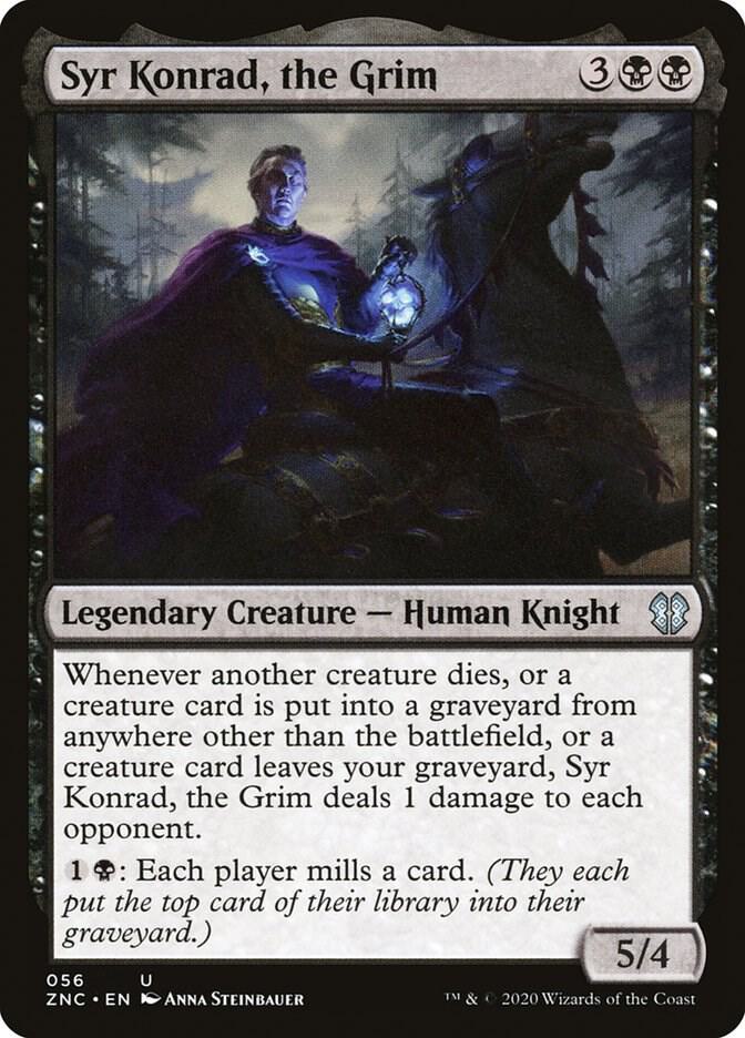 Syr Konrad, the Grim 56 (Commander: Zendikar Rising)  | Good Games Morley
