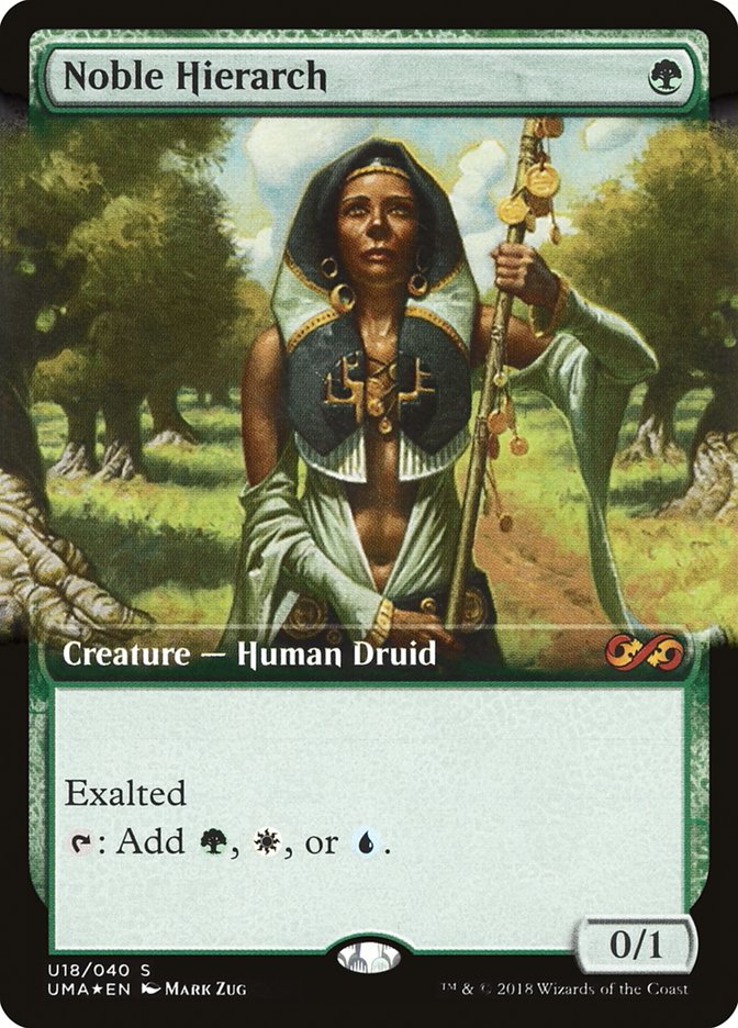 Noble Hierarch (Topper) [Ultimate Masters Box Topper] | Good Games Morley