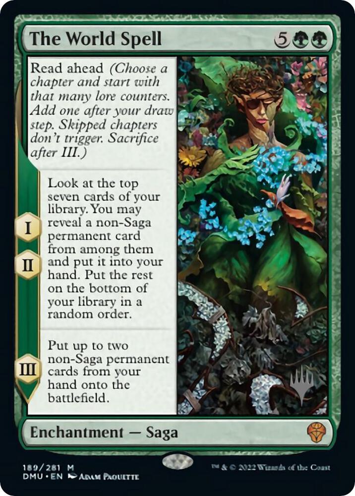 The World Spell 189 (Promo Pack: Dominaria United)  | Good Games Morley