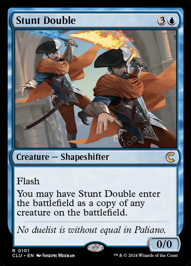 Stunt Double 101/284 (Ravnica: Clue Edition)  | Good Games Morley