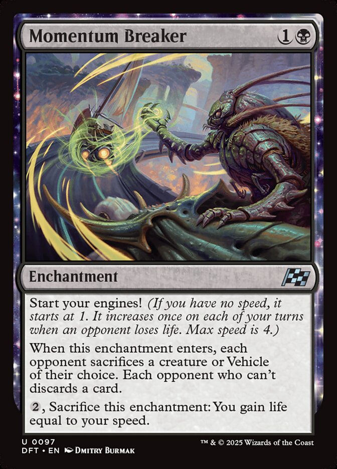 Momentum Breaker 97/291 (Aetherdrift)  - Foil | Good Games Morley