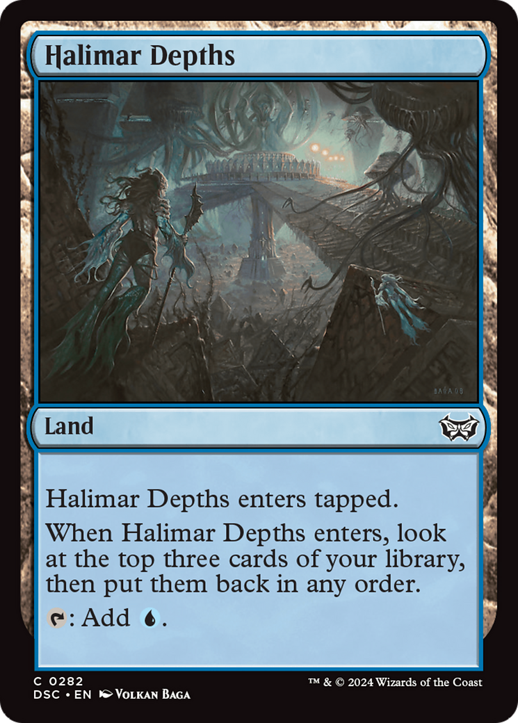 Halimar Depths [Duskmourn: House of Horror Commander] | Good Games Morley